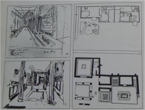 Le Corbusier, schizzi di case pompeiane